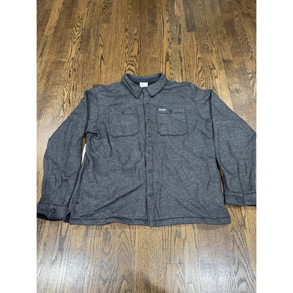 MENS Large 🏕️ Columbia Sportswear Great Hart Mountain Shirt Jacket